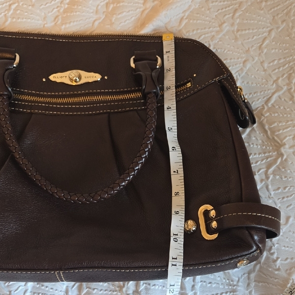 Elliott Lucca Leather Dark Brown Purse - Picture 7 of 16